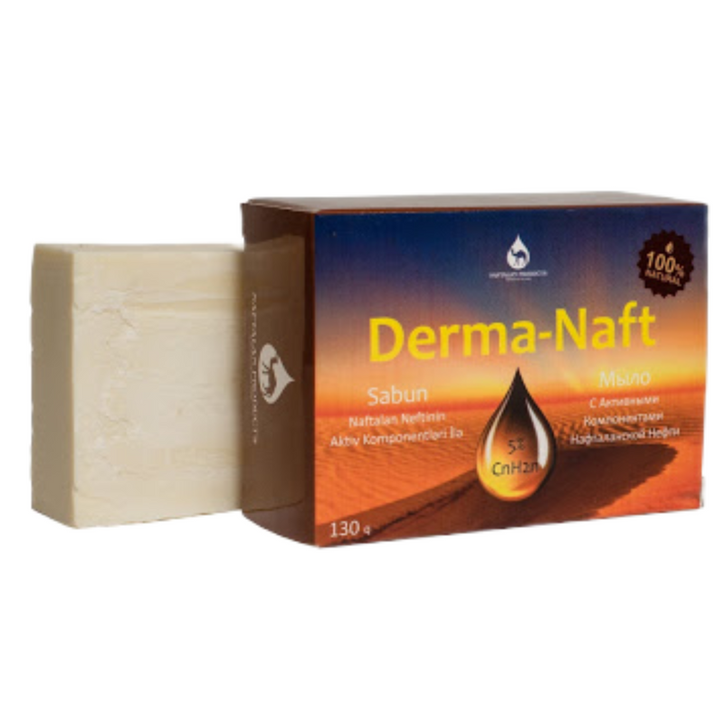 Săpun Derma-Naft 5%.